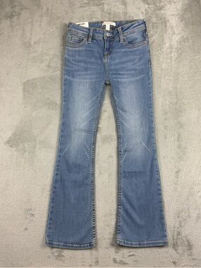 Shyanne light wash mid rise bootcut riding jean sz 8 girls new w tags